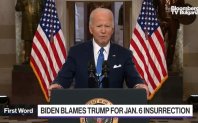 В речта си на Капитолия президентът Джо Байдън обвини Доналд