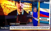 Руският президент Владимир Путин предостави гражданство на Едуард Сноудън, бившият