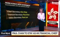 Секретарят по финансите на Хонконг, Пол Чан ще запази поста