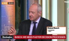 Siemens: Несигурността около митата трябва да се прекрати