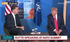 Тръмп изразява подкрепата си за НАТО на срещата в Хага