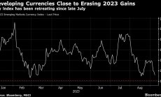 Нововъзникващите валути изтриват ръста си 2023 г. след влошени прогнози