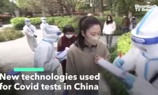 Нови технологии се използват за ковид тестване в Китай