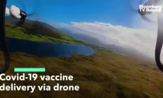 Wingcopter доставя ваксини с дрон