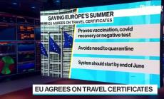 ЕС договори ваксинационен сертификат