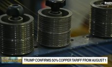 Трейдърите спешно търсят мед преди митата от 1 август