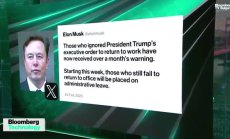 Нареждане на Мъск сблъсква DOGE с други хора край Тръмп