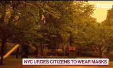 Димът от горските пожари в Канада стигна до Ню Йорк, част 1