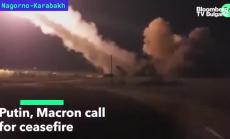 Путин и Макрон призоваха за спиране на огъня в Карабах