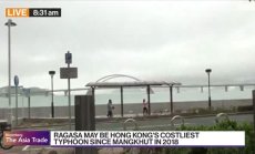 Бурята Рагаса нанесе щети за милиони в Хонконг