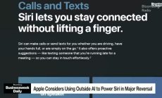 Apple се чуди дали да не пусне Siri с чужд AI 