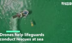 Дронове помагат на спасители на плажа
