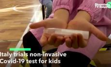 Италия пробва тестове на слюнка при деца