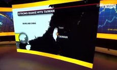 Най-силното земетресение от 25г разлюля Тайван