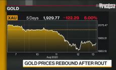 Цената на златото отчита възстановяване след разпродажбата