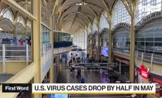 Седмичните случаи в САЩ на годишно дъно