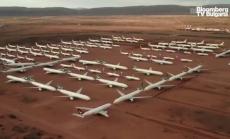 Паркингът за самолети в Алис Спрингс