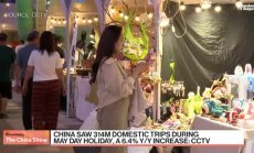 Медиите в Китай съобщават за ръст на пътниците през майските празници