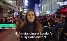 Лондон в нощта преди втората блокада