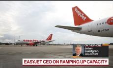easyJet възобновява полетите си