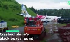 Откриха 2-те черни кутии на разбилия се в Индия самолет 