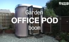Бумът на офис-кабините за градината