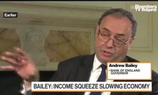 Андрю Бейли: Инфлацията натиска реалните доходи