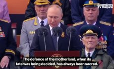 Путин говори за "защитата на родината" в Деня на победата
