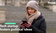 Технологичен стартъп развива политически идеи