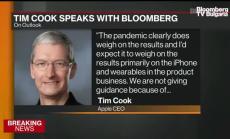 Тим Кук: Пандемията навреди на iPhone, помогна на iMac