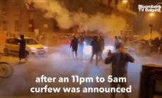 Сблъсъци на протест в Неапол