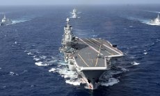 Китайски самолетоносач е забелязан да действа все по-навътре в Тихия океан