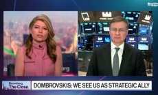 Домбровскис за преговорите за митата, част 1