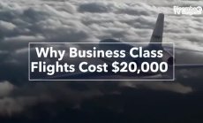 Защо полетите бизнес класа струват $20000