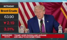 Тръмп: Надявам се Русия и Украйна да направят нещо в Турция