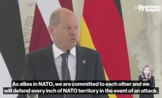 Шолц: Германия ще продължи да подкрепя Украйна с оръжие