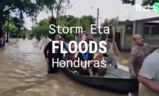 Бурята Ета наводни Хондурас