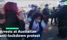 Арести на протест против изолацията в Австралия