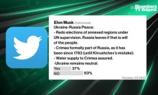 Мирният план на Мъск за Украйна