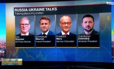 Зеленски е в Лондон за мирните преговори