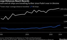 Войната принуждава зърното и петрола да пътуват на рекордни разстояния