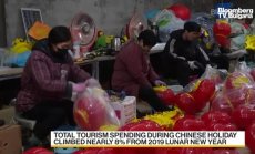 Пътуванията в Китай за нова година подобриха нивата от 2019