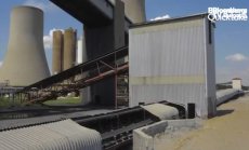 В южноафриканска въглищна електроцентрала