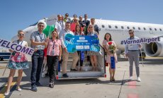 Първи директен полет по линията Варна – Прага – Варна на „България Еър“