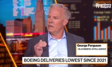 Доставките на Boeing паднаха на дъно от 2021