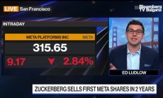 За пръв път от 2021г Зукърбърг продава акции на Meta