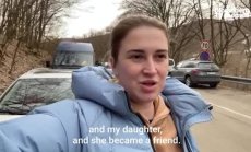 Жени и деца напускат Киев