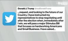 Как Тръмп спря преговорите за стимулите