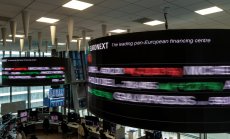 Европейските акции се понижават преди решението на ЕЦБ