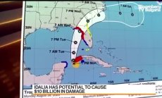 Тропическата буря Идалия набира сила към Флорида